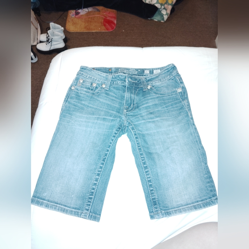 Miss Me Bermuda Shorts